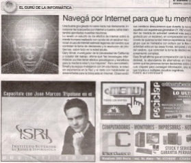 Juan Marcos Tripolone - Autor - Suplemento Tecnológico Menú - Diario de Cuyo | Coordinador del Área Redes - Instituto Superior en Redes & Informática