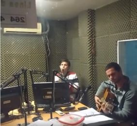 Mirá los videos del dúo Felix Saxo - Juan Marcos Tripolone, que tocaron el miércoles pasado ‪en Radio Antena Uno FM 98.5MHz en el programa Cultura Show Sj de Lucas Nacusi.